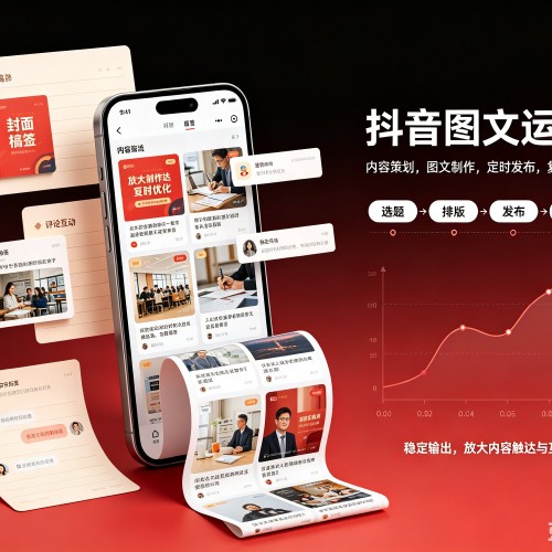 从江抖音图文代运营服务